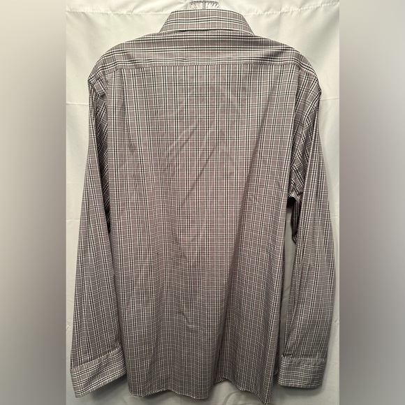 Lauren Ralph Lauren Black Label Slim Fit Performance Plaid Button Down 17.5 XL - Picture 5 of 9